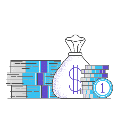 Icono – Fuentes de financiamiento